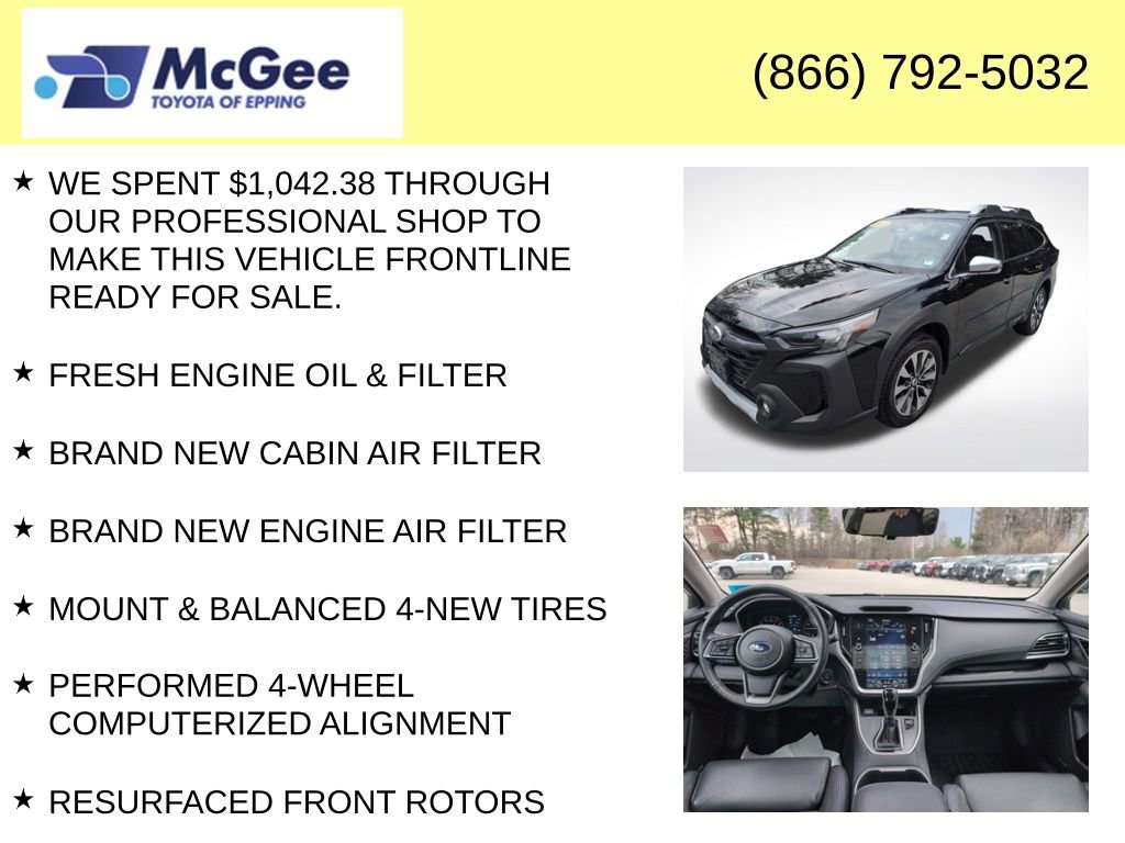 Used 2023 Subaru Outback Touring XT AWD/4WD image 8