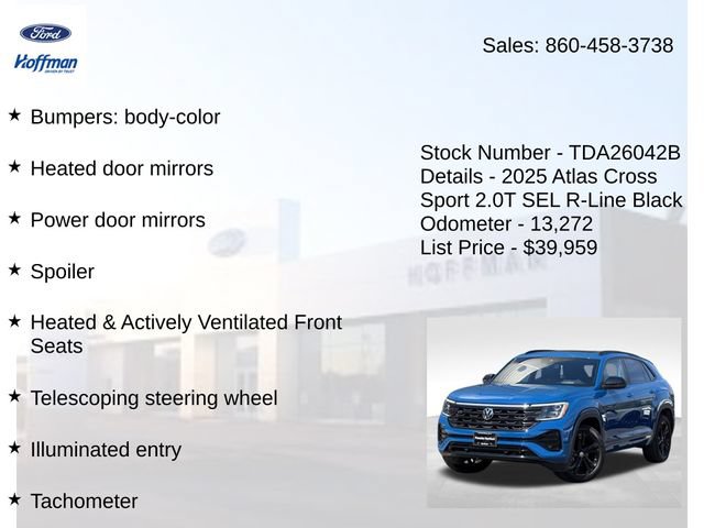 Used 2025 Volkswagen Atlas Cross Sport SEL R-Line AWD/4WD image 30