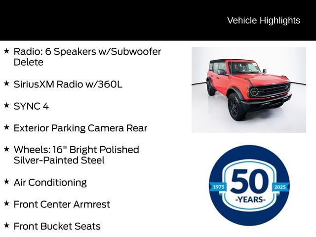 Certified 2023 Ford Bronco 4-Door AWD/4WD image 11