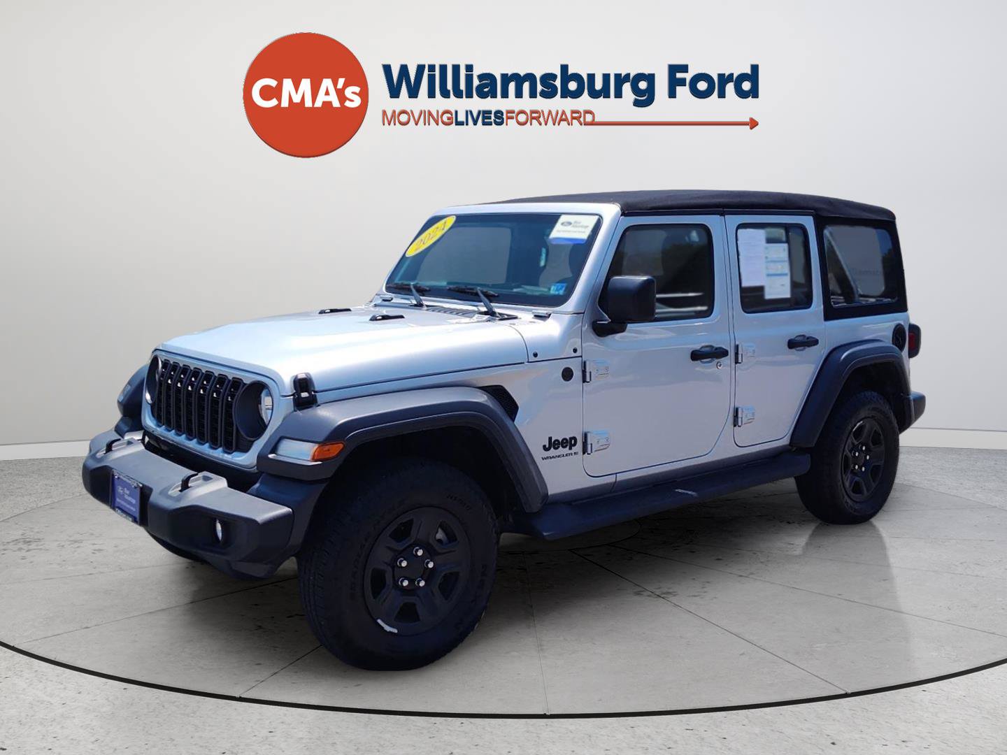 Used 2024 Jeep Wrangler Unlimited Sport AWD/4WD image 1