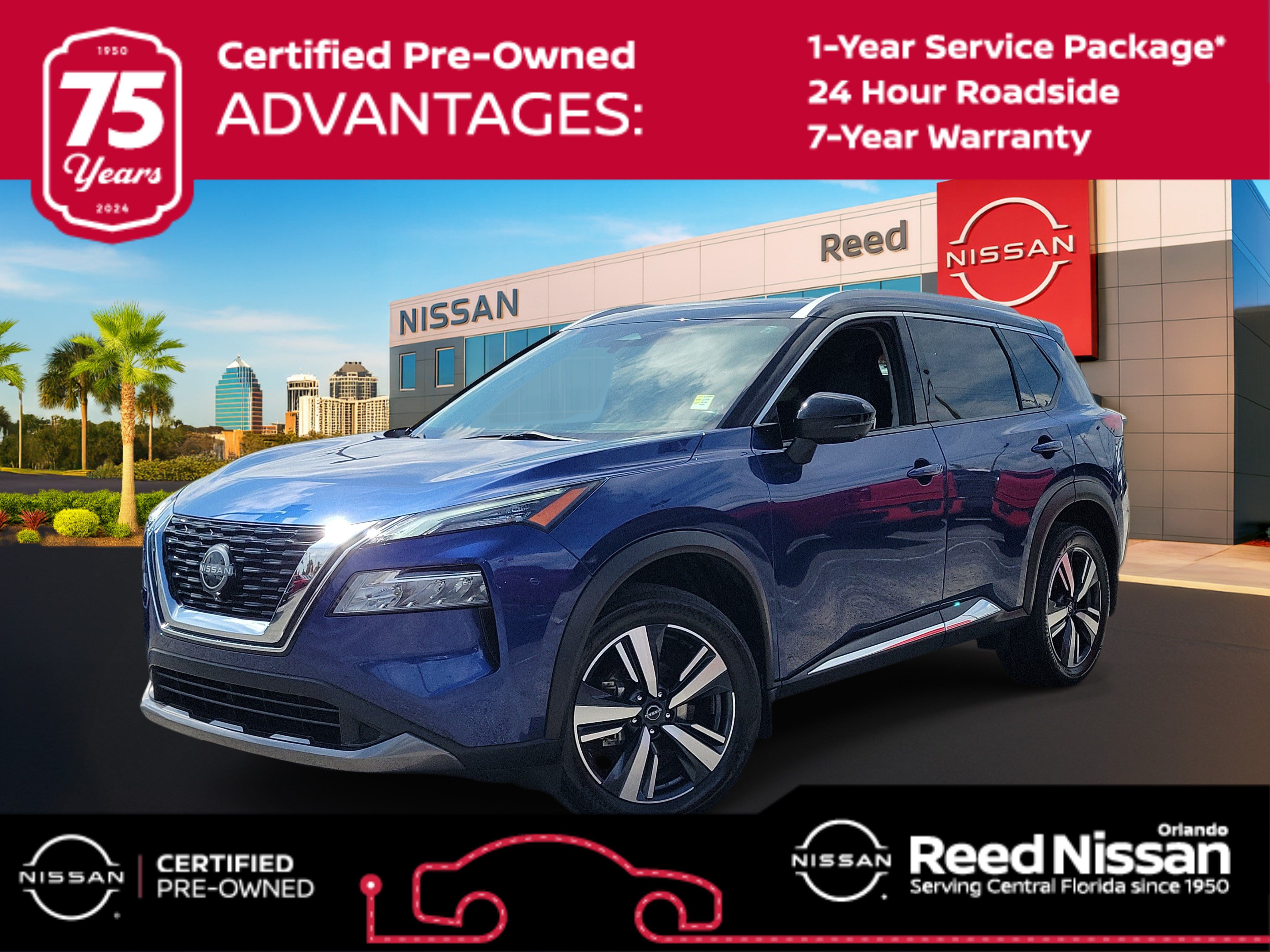Certified 2023 Nissan Rogue SL FWD image 1