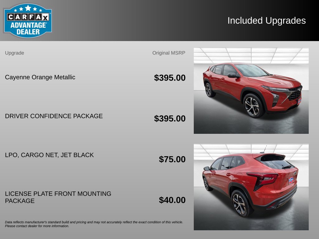 Used 2024 Chevrolet Trax RS w/ Driver Confidence Package FWD image 3