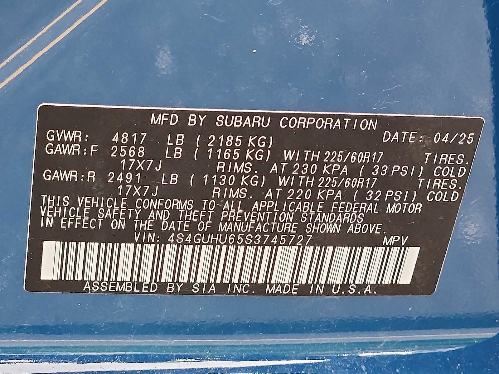 New 2025 Subaru Crosstrek 2.5i Wilderness image 9