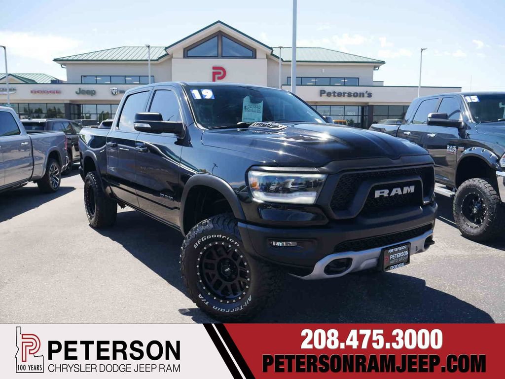 Used 2019 RAM 1500 Rebel w/ Rebel Level 1 Equipment Group RWD image 1