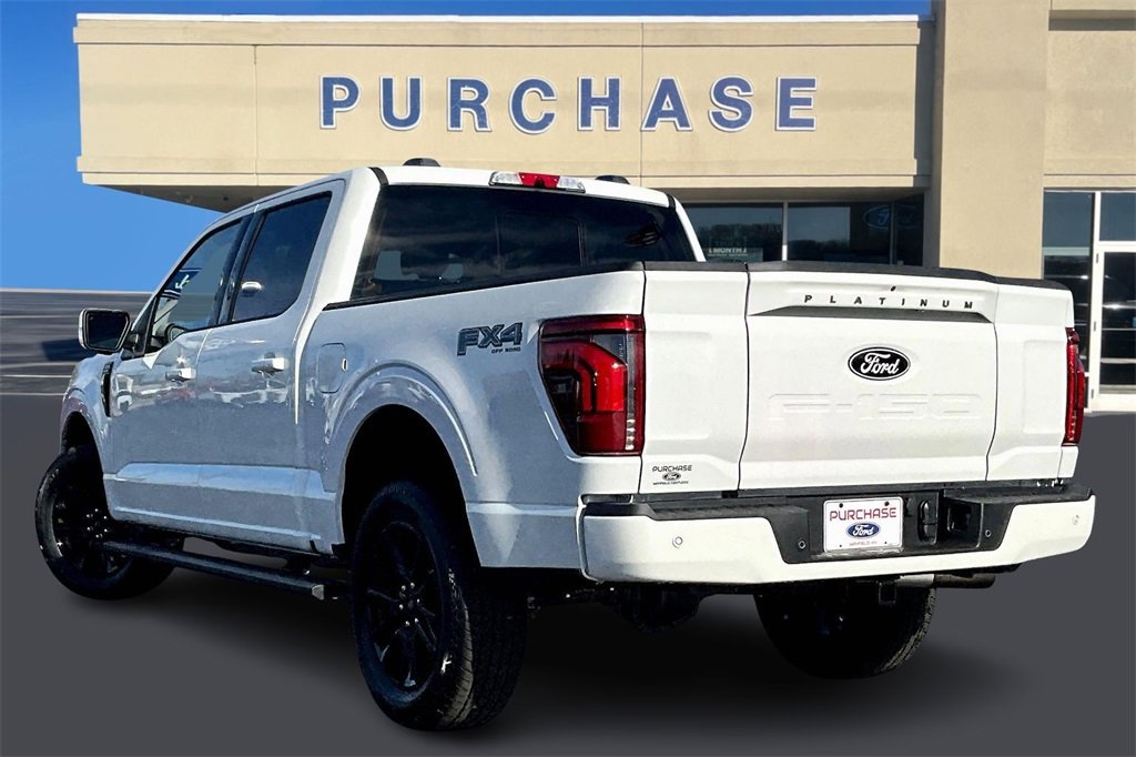 New 2025 Ford F150 Platinum w/ Equipment Group 702A High image 3