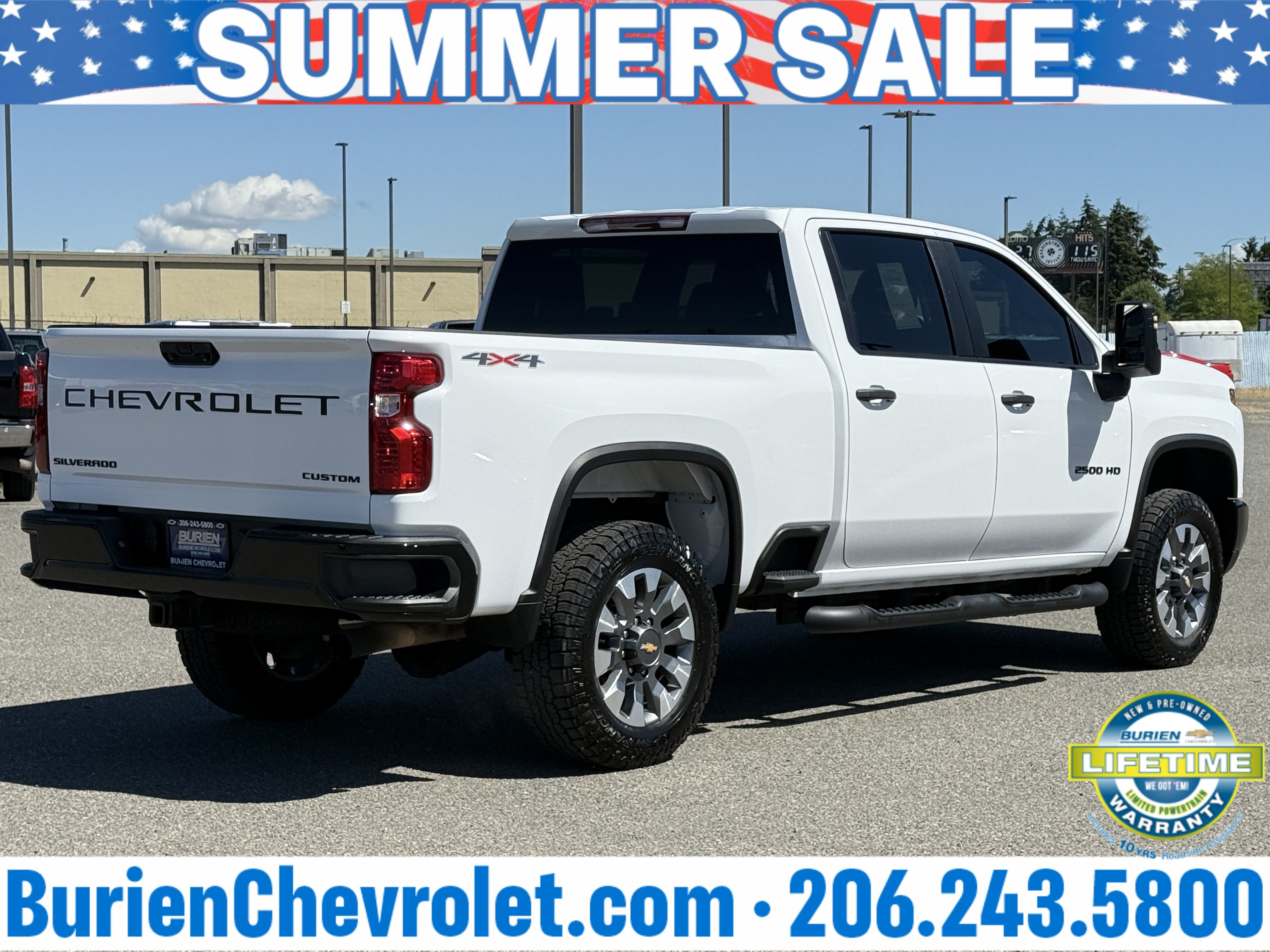 Used 2024 Chevrolet Silverado 2500 Custom w/ Custom Convenience Package AWD/4WD image 5