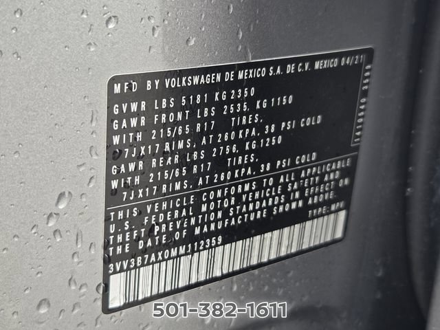 Used 2021 Volkswagen Tiguan SE FWD image 23