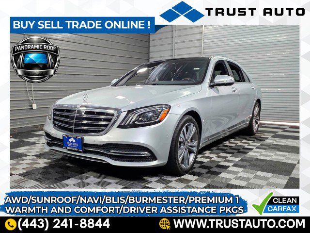 Used 2018 Mercedes-Benz S 450 4MATIC Sedan image 1