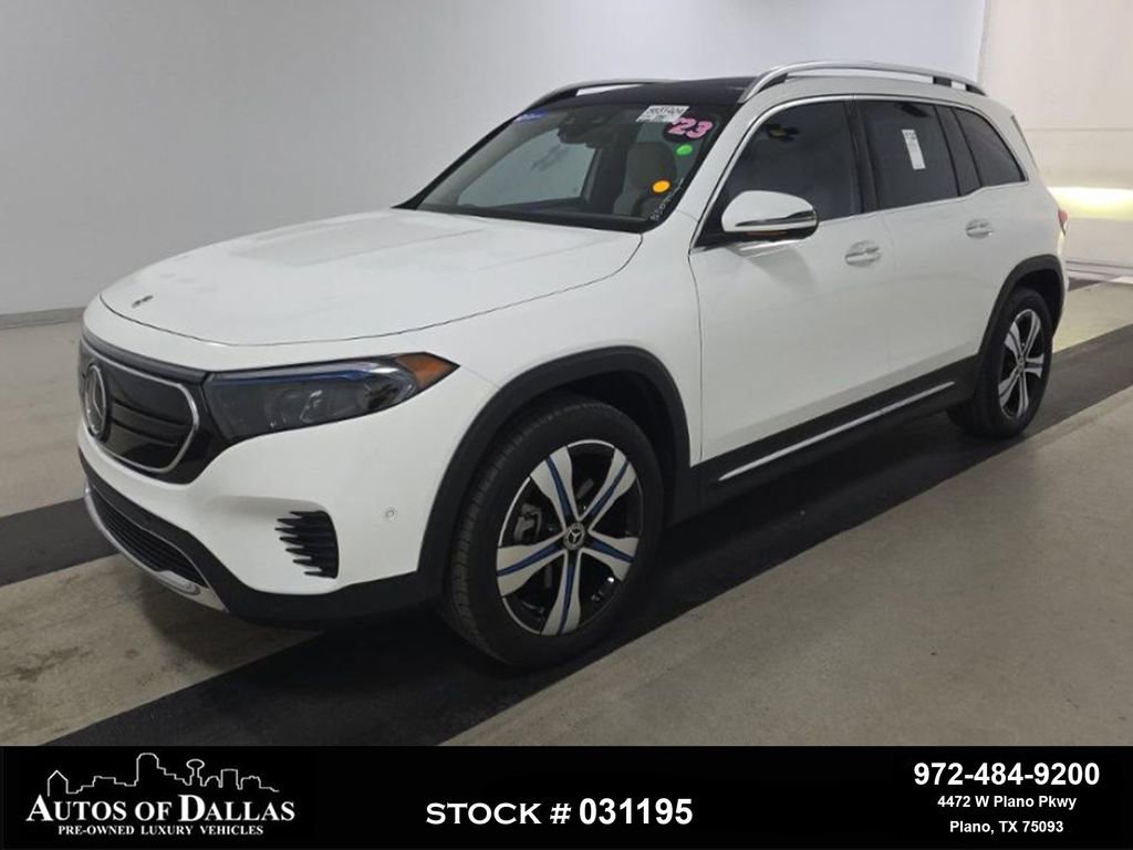 Used 2023 Mercedes-Benz EQB 350 4MATIC SUV w/ Pinnacle Package image 1
