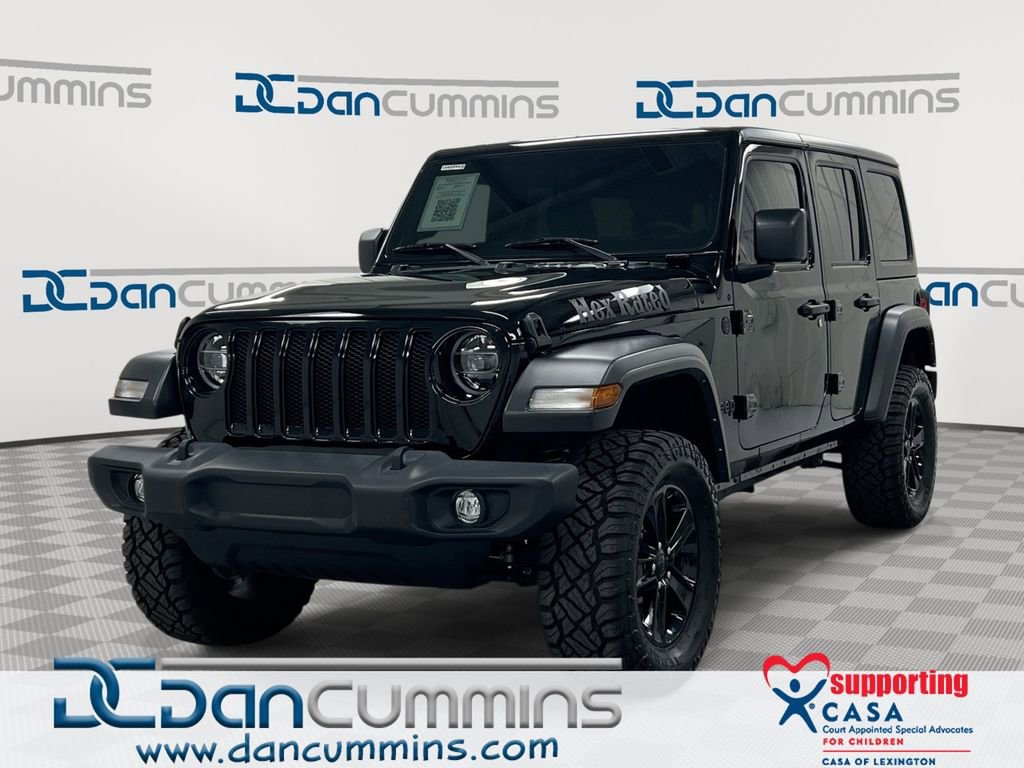 Used 2022 Jeep Wrangler Unlimited Sport AWD/4WD video 1