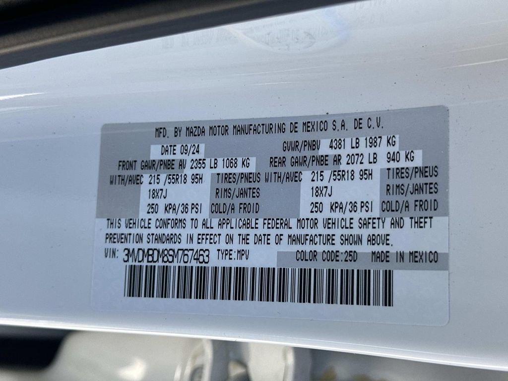 Certified 2025 MAZDA CX-30 AWD 2.5 S w/ Premium Package image 32