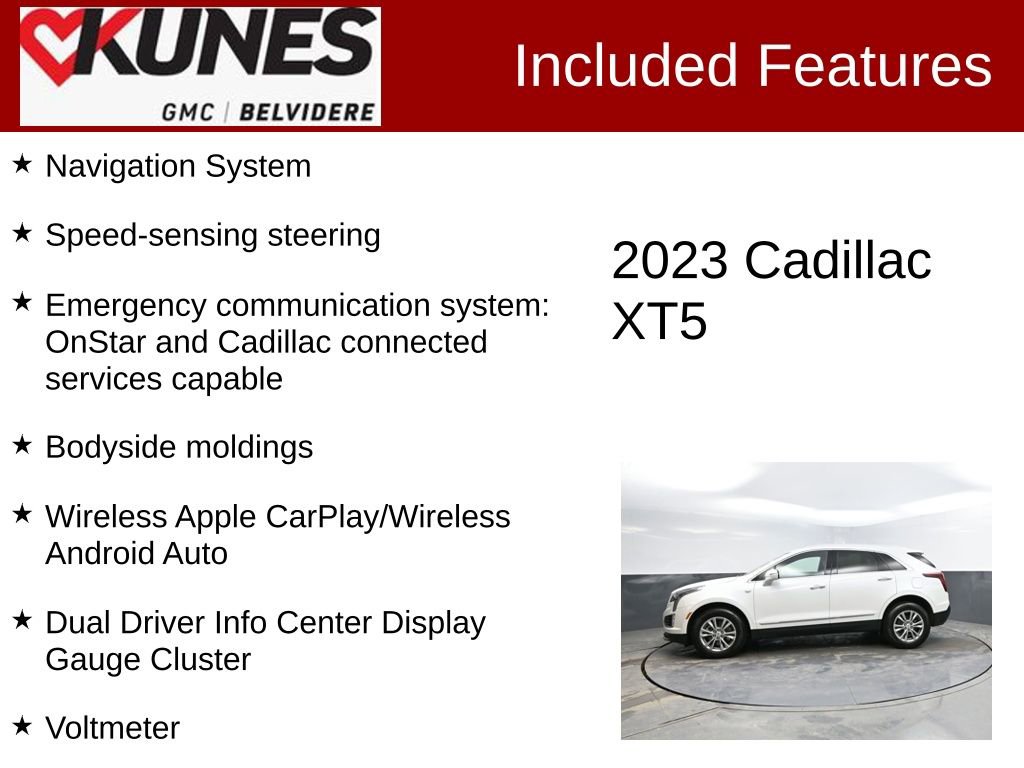 Used 2023 Cadillac XT5 Premium Luxury image 2