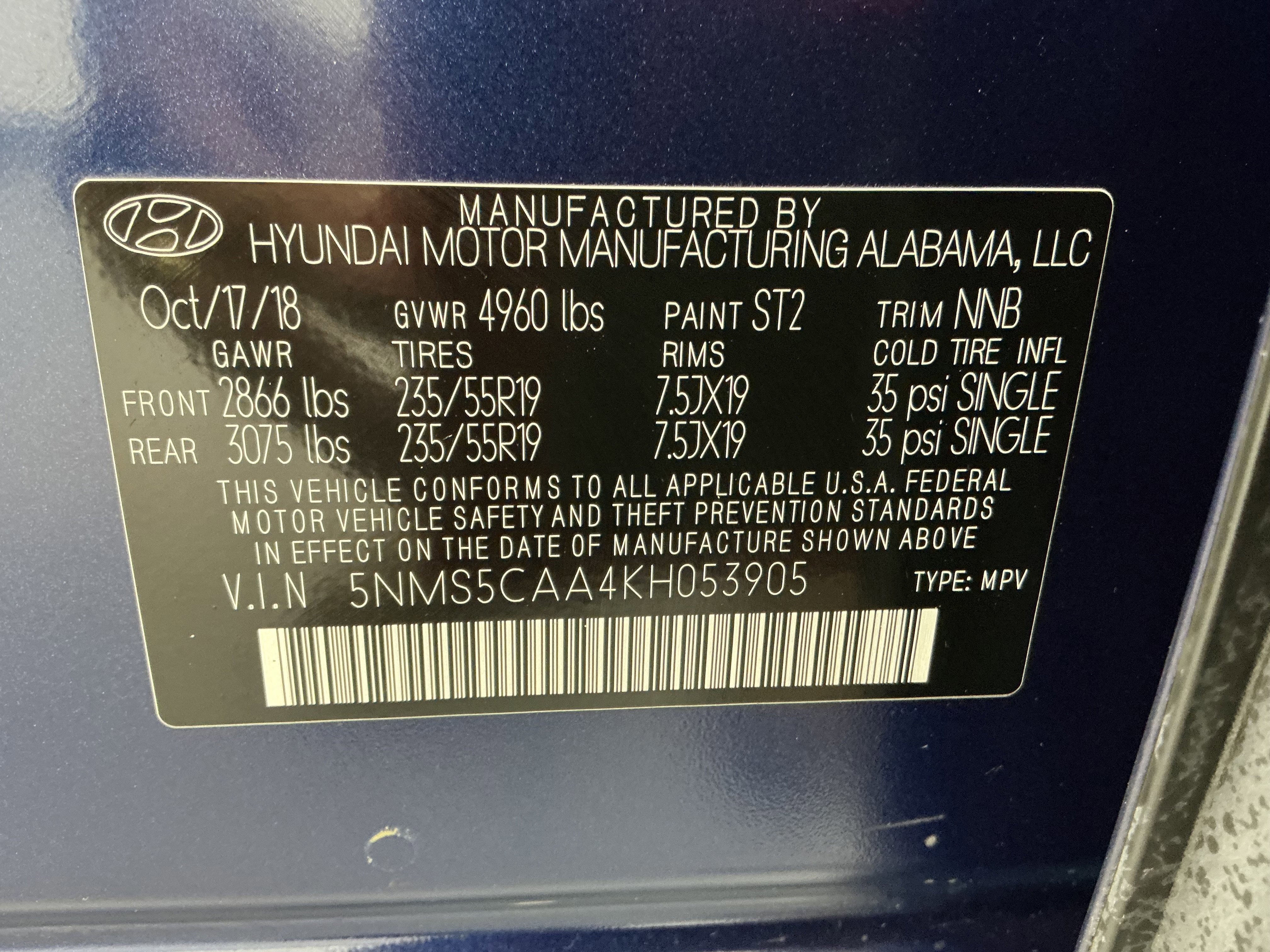 Used 2019 Hyundai Santa Fe Limited image 15