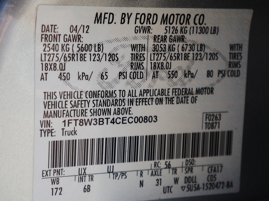 Used 2012 Ford F350 Lariat w/ Lariat Ultimate Pkg AWD/4WD image 68