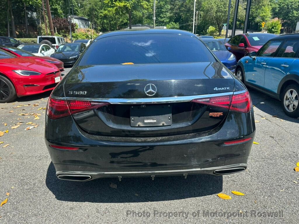 Used 2021 Mercedes-Benz S 580 4MATIC Sedan image 4