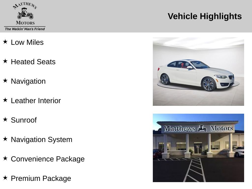 Used 2019 BMW 230i 230i w/ Premium Package image 14