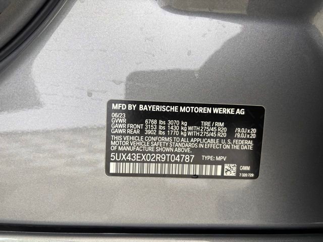 Used 2024 BMW X6 M60i w/ Climate Comfort Package AWD/4WD image 27