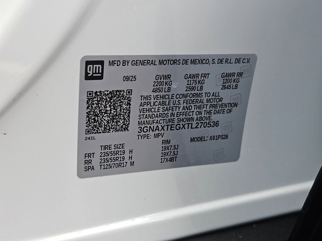 New 2026 Chevrolet Equinox RS image 39