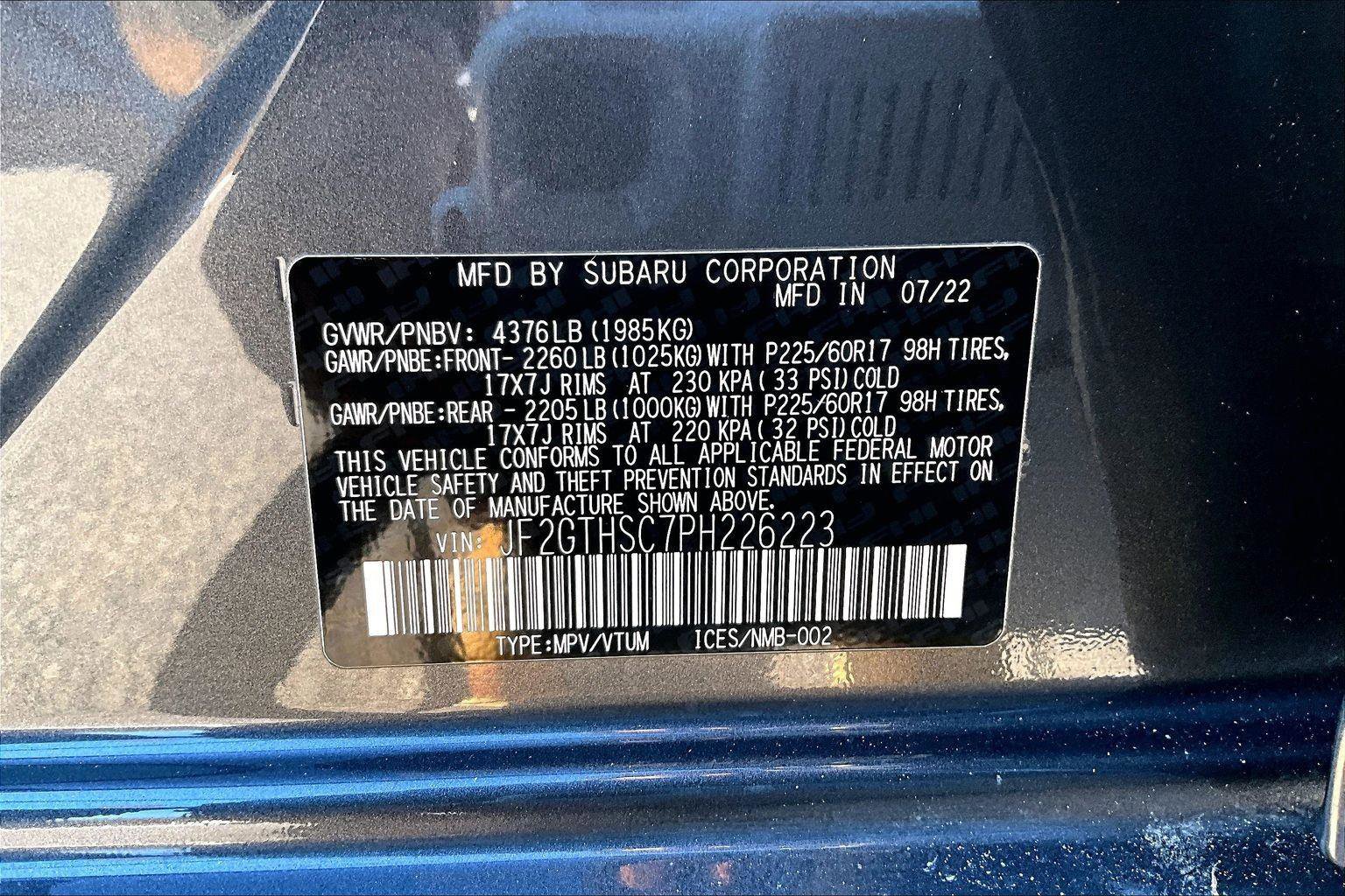 Used 2023 Subaru Crosstrek 2.5i Sport image 32