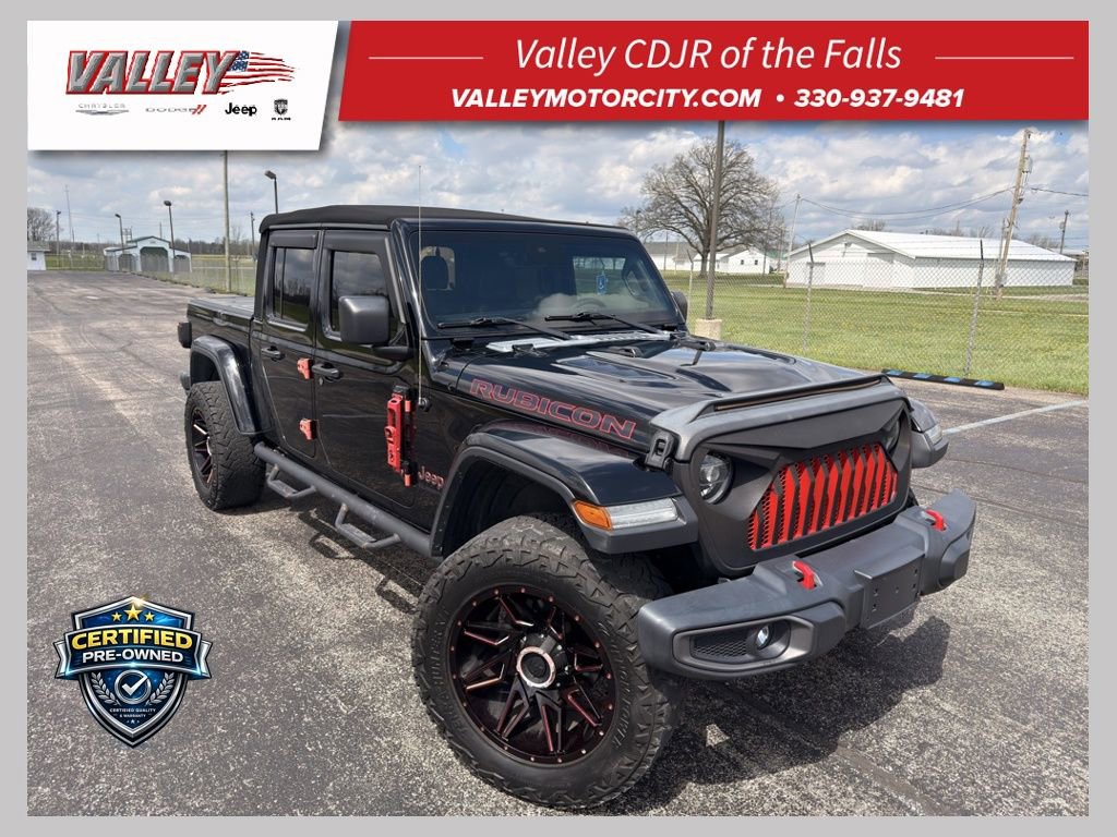 Used 2020 Jeep Gladiator Rubicon w/ Advanced Safety Group