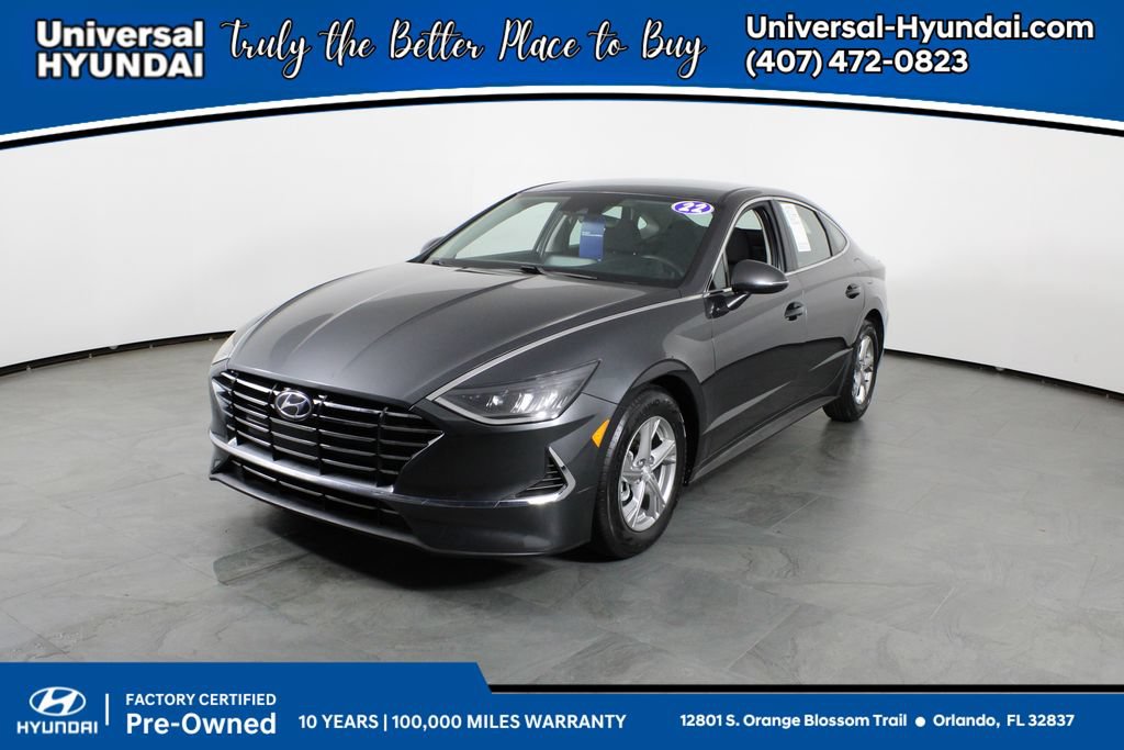 Certified 2022 Hyundai Sonata SE w/ Cargo Package