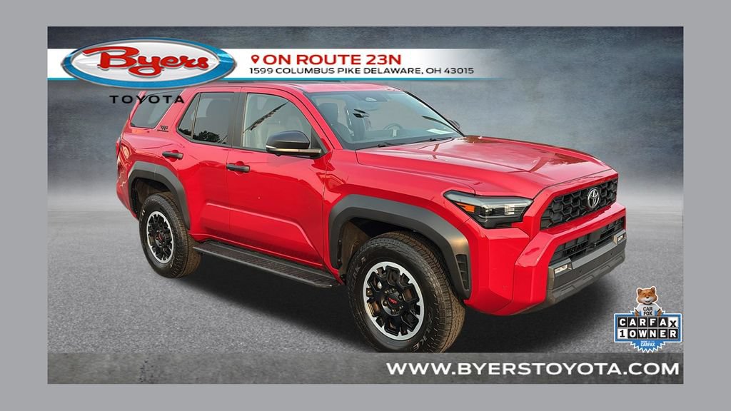 Used 2025 Toyota 4Runner TRD Off-Road Premium w/ Tow Technology Package AWD/4WD video 1