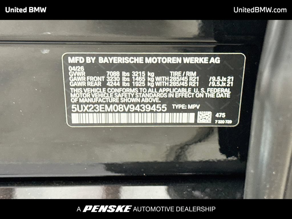 New 2027 BMW X7 xDrive40i w/ M Sport Package AWD/4WD image 23