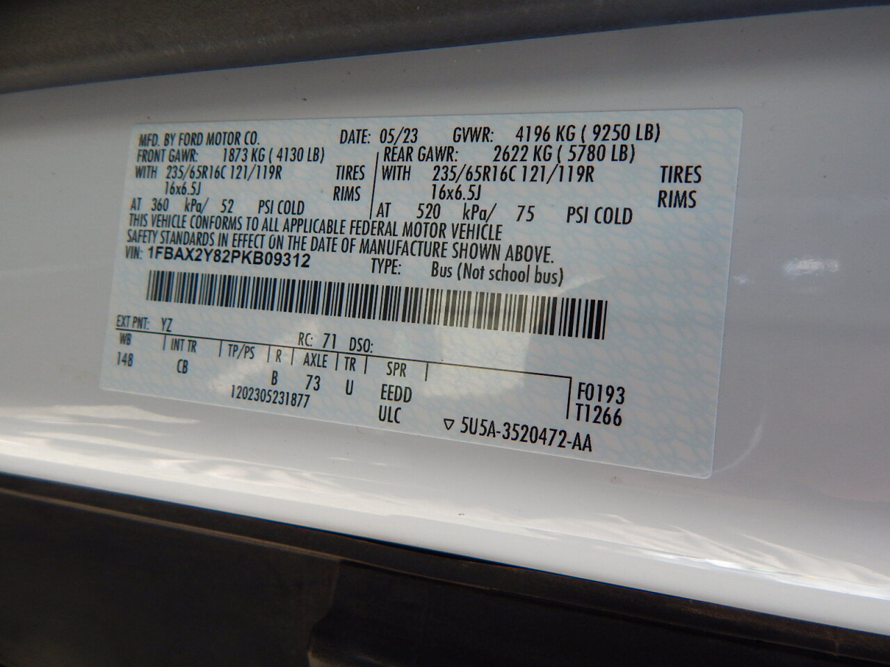 Used 2023 Ford Transit 350 XLT RWD image 29