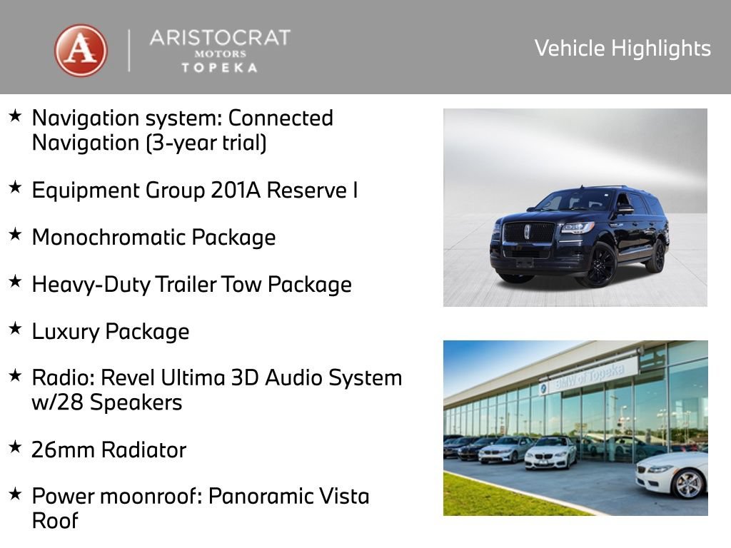 Used 2023 Lincoln Navigator L Reserve AWD/4WD image 2