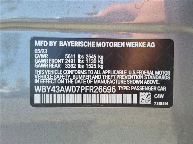 Certified 2023 BMW i4 eDrive35 w/ Premium Package RWD image 23