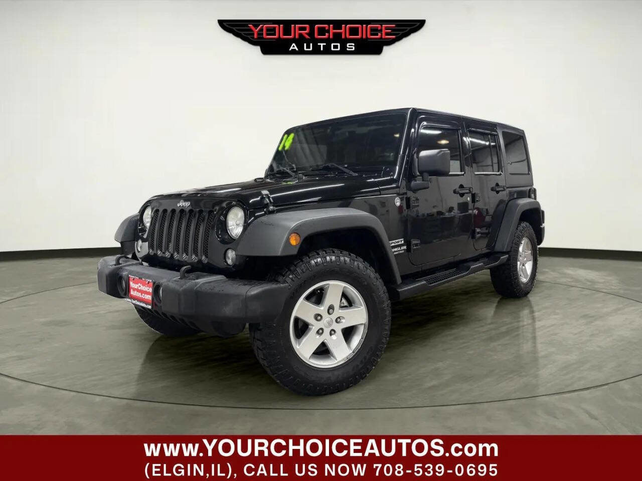 Used 2014 Jeep Wrangler Unlimited Sport image 1