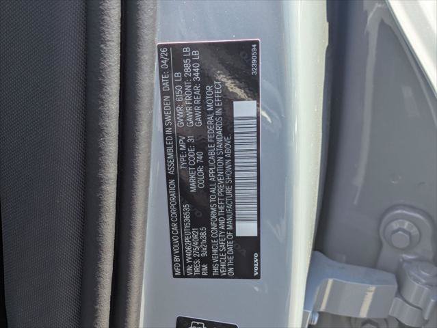 New 2026 Volvo XC90 B6 Plus w/ Protection Package Premier AWD/4WD image 15