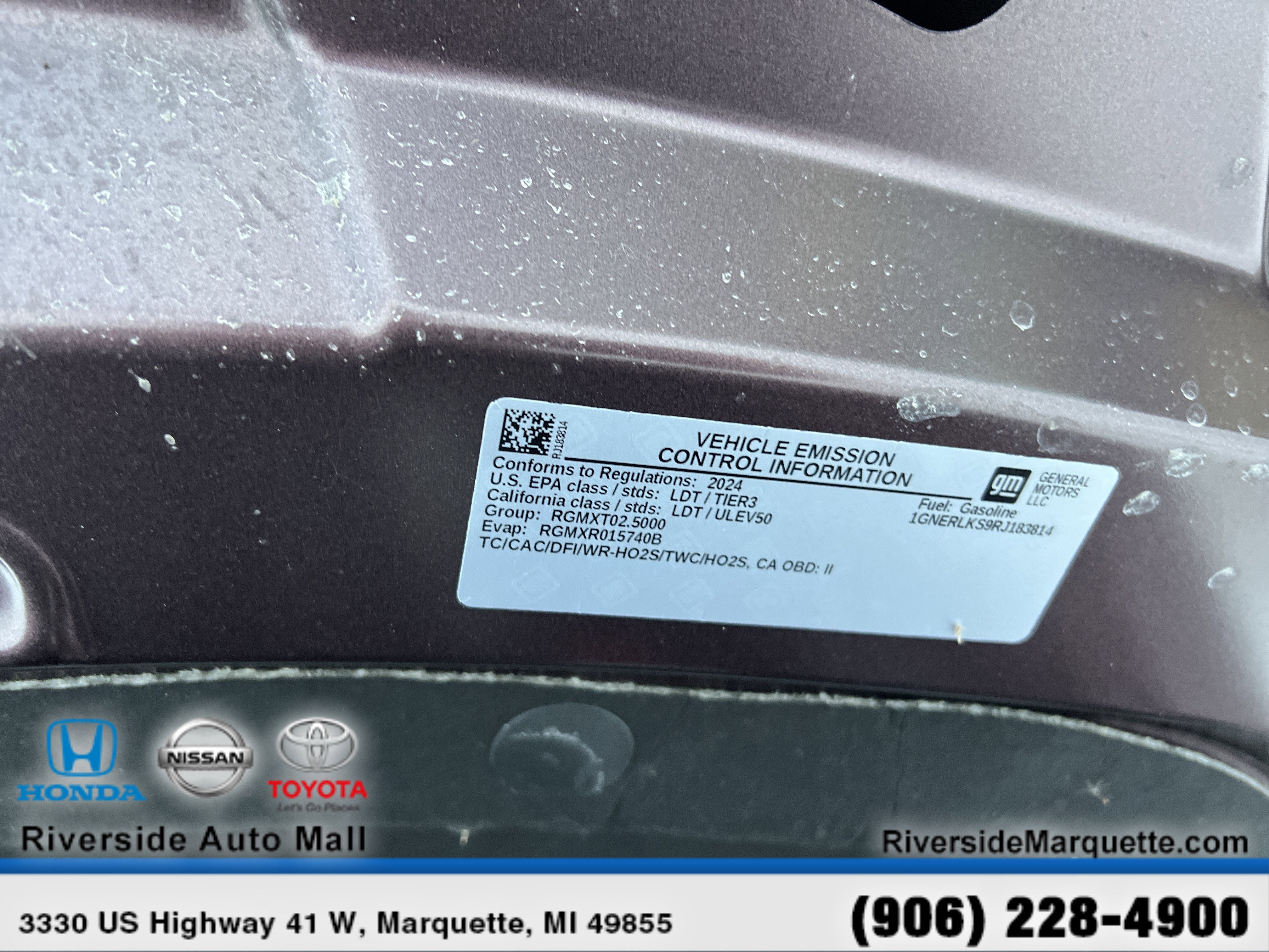 Used 2024 Chevrolet Traverse RS w/ LPO, Floor Liner Package image 14