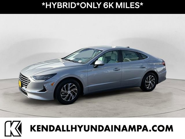 Certified 2023 Hyundai Sonata Blue w/ Cargo Package image 1