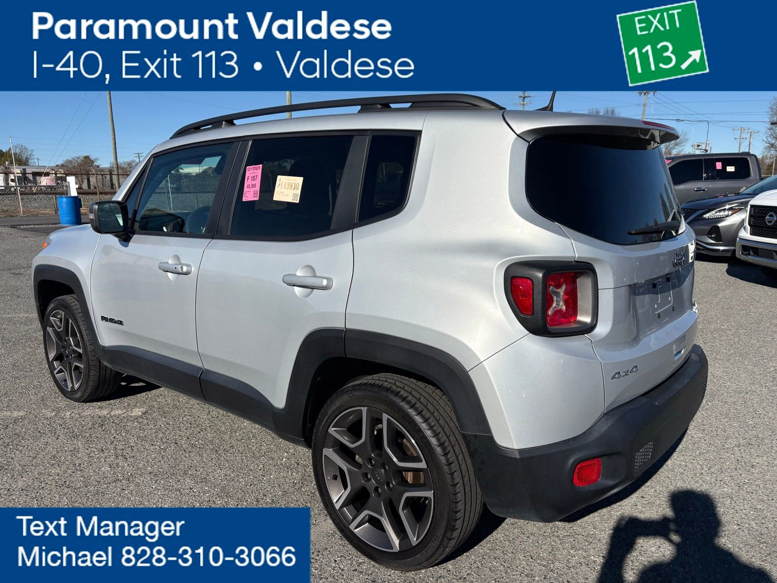 Used 2021 Jeep Renegade Limited image 3