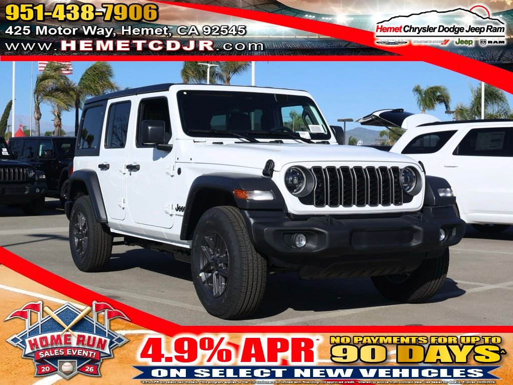 New 2026 Jeep Wrangler Sport S