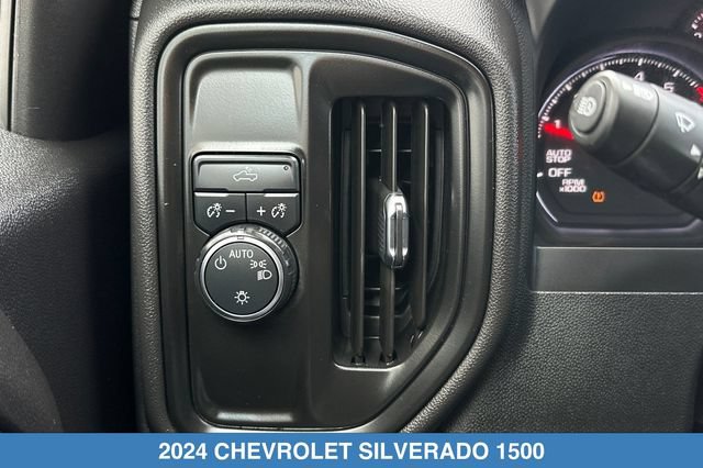 Used 2024 Chevrolet Silverado 1500 Custom w/ Turbomax Blackout Package RWD image 30