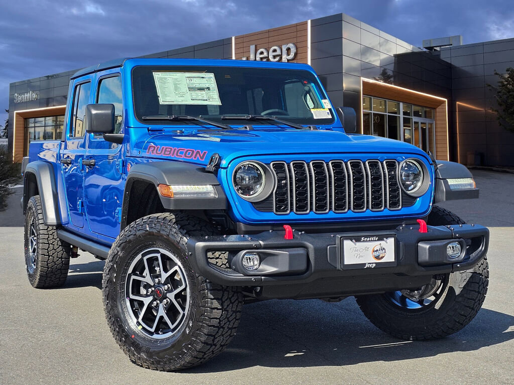New 2025 Jeep Gladiator Rubicon w/ Safety Group