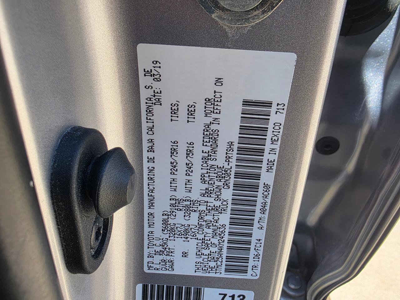 Used 2019 Toyota Tacoma SR5 AWD/4WD image 30
