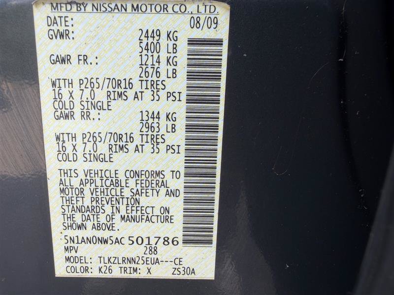 Used 2010 Nissan Xterra S AWD/4WD image 37
