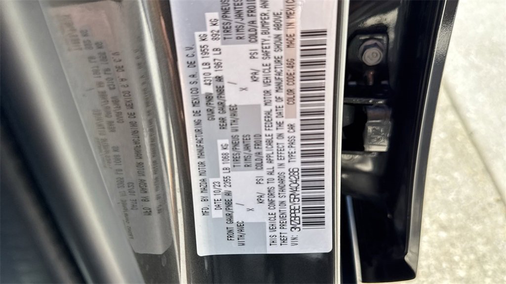 Used 2024 MAZDA MAZDA3 2.5 Turbo Sedan w/Premium Plus image 61