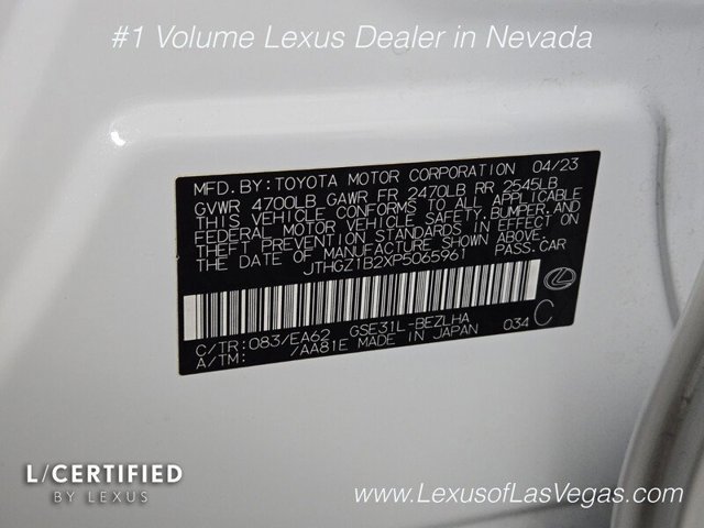 Certified 2023 Lexus IS 350 F Sport w/ Navigation Package RWD image 31
