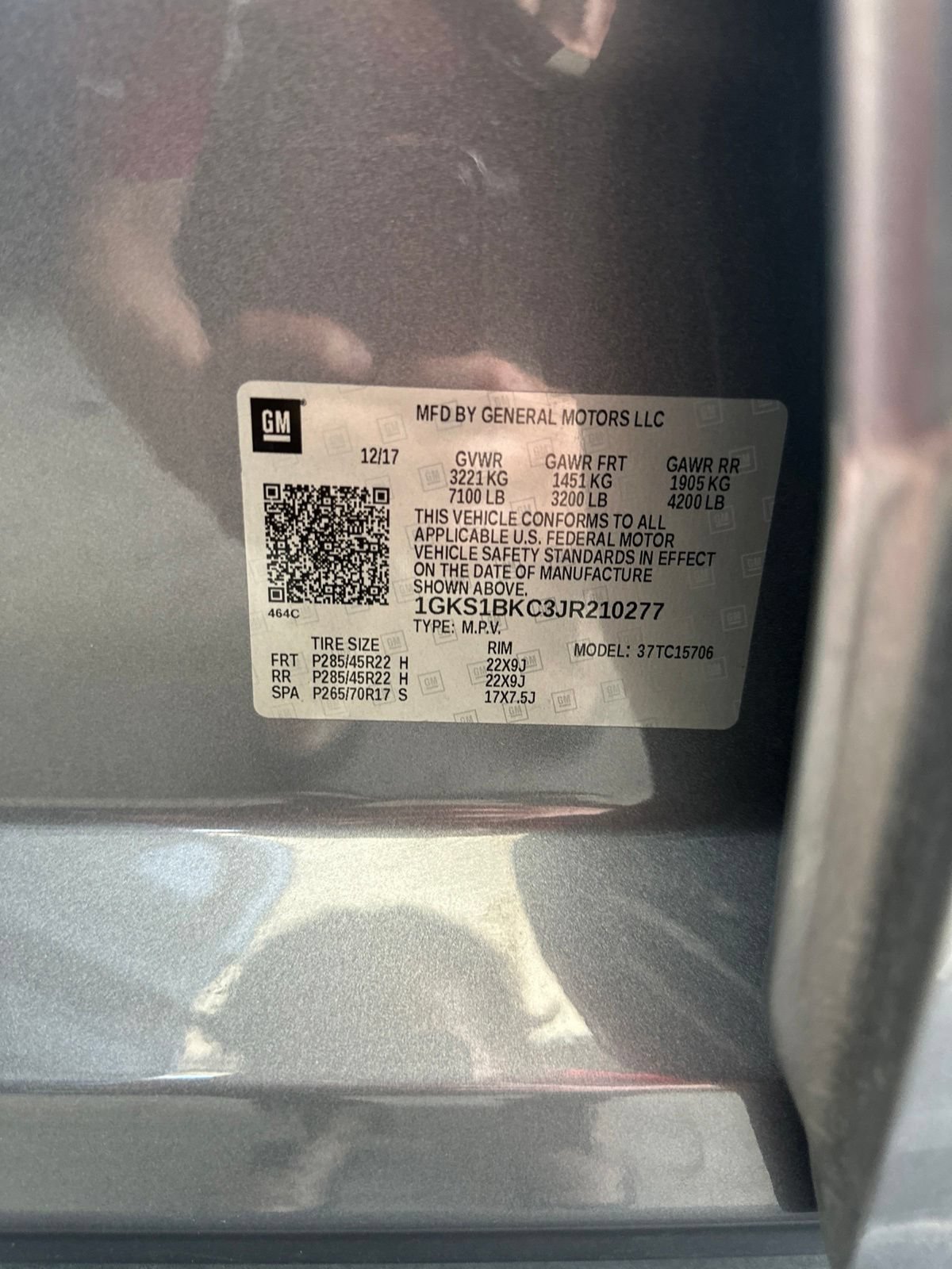 Used 2018 GMC Yukon SLT w/ Premium Edition RWD image 39