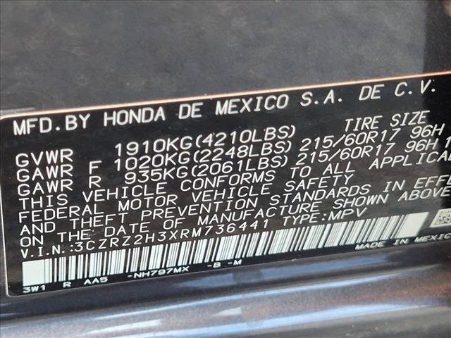 Certified 2024 Honda HR-V LX image 23