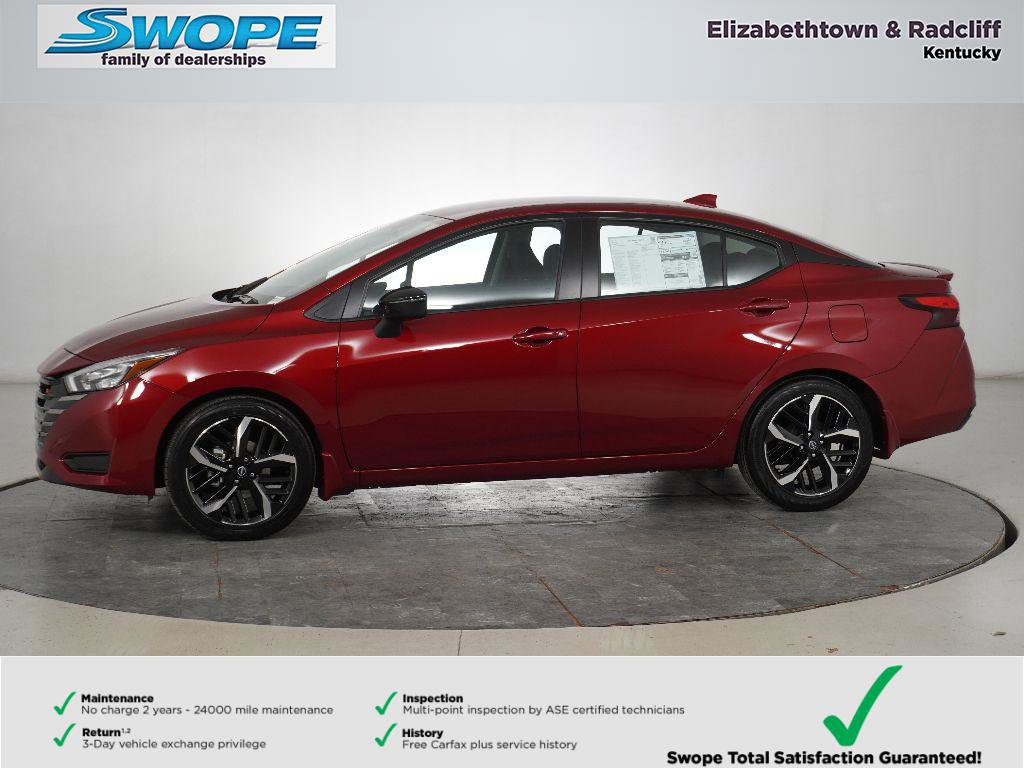 New 2025 Nissan Versa SR w/ Trunk Package FWD image 10