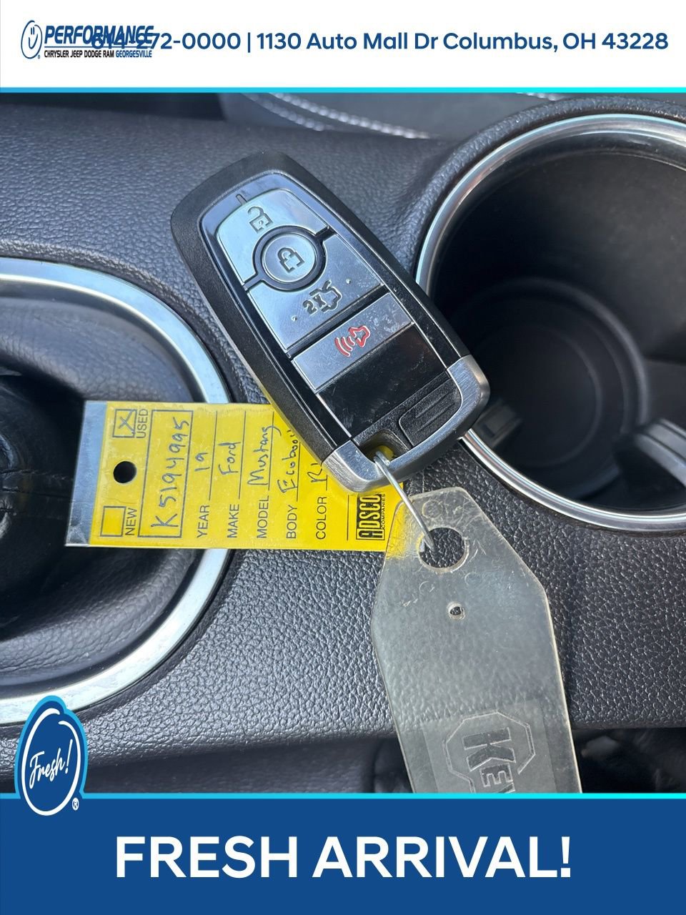 Used 2019 Ford Mustang EcoBoost w/ Black Accent Package image 26