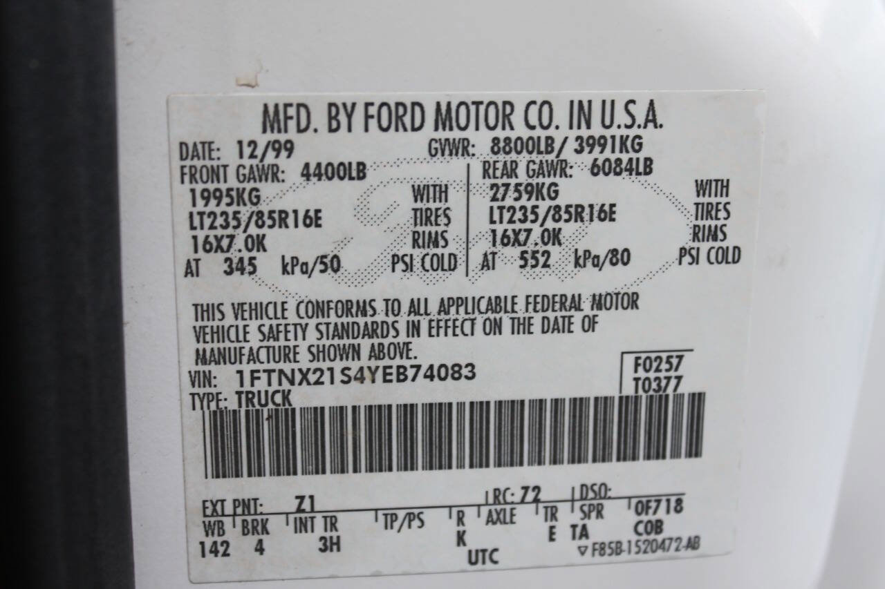 Used 2000 Ford F250 XLT image 20