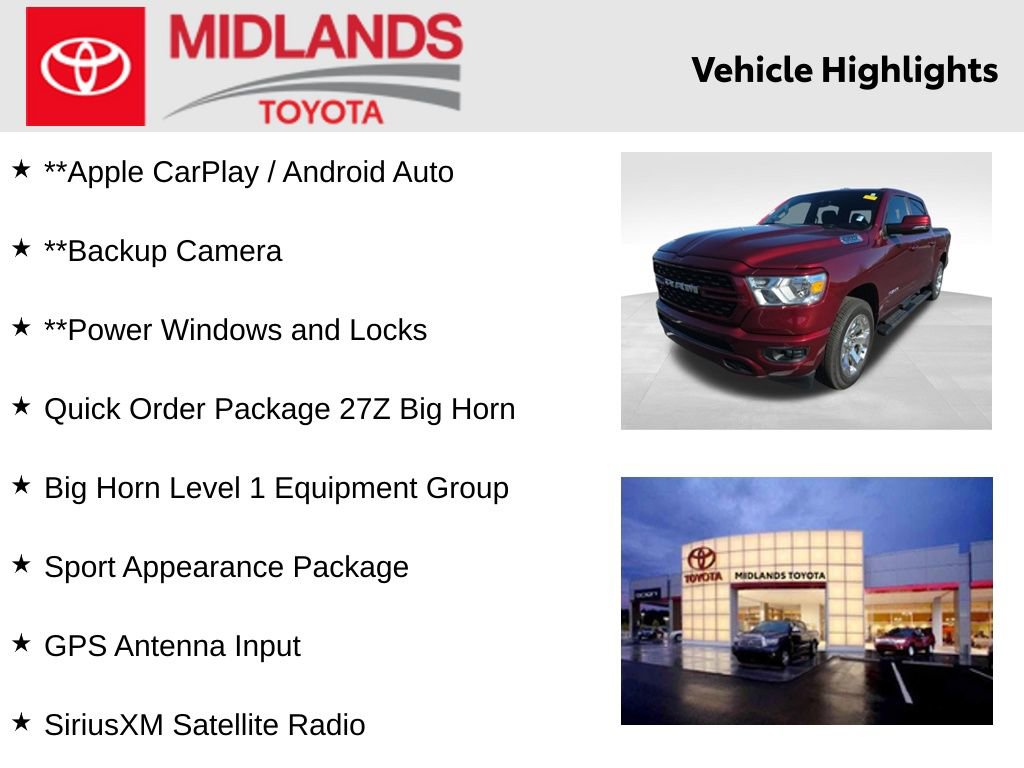 Used 2023 RAM 1500 Big Horn image 2