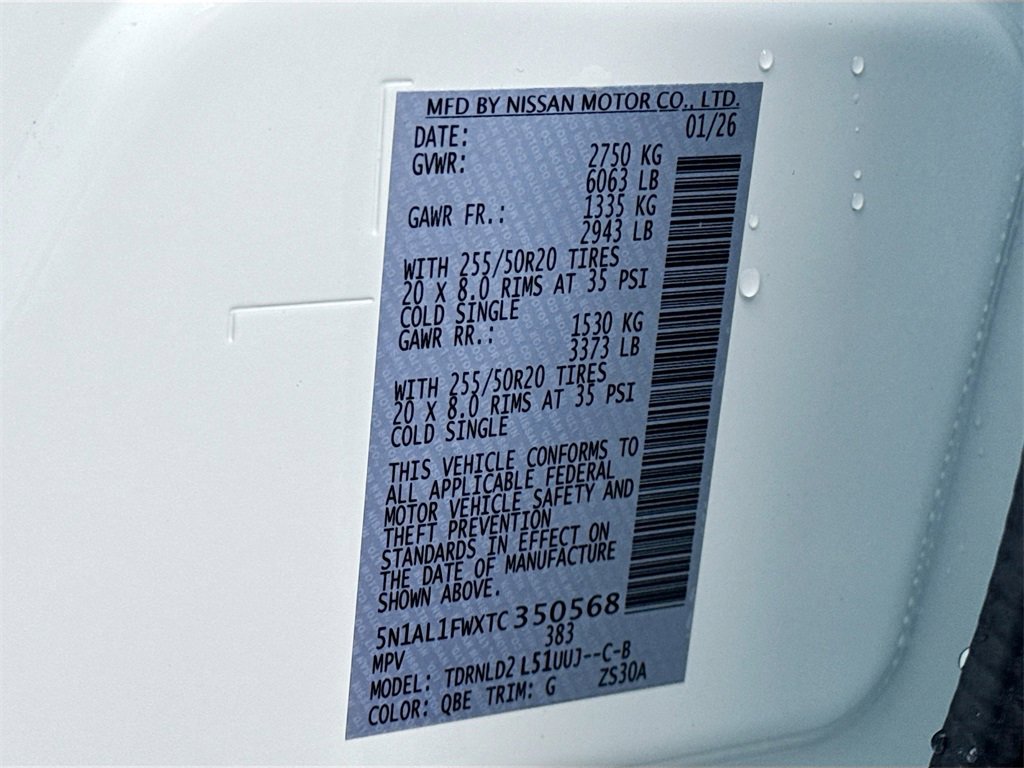 New 2026 INFINITI QX60 Sport w/ Dark Cargo Package image 35