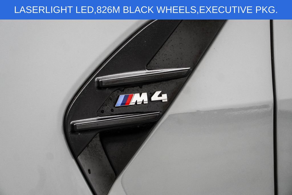 Used 2022 BMW M4 Coupe w/ Executive Package RWD image 7